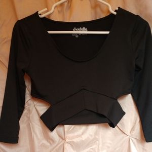 Black sport top